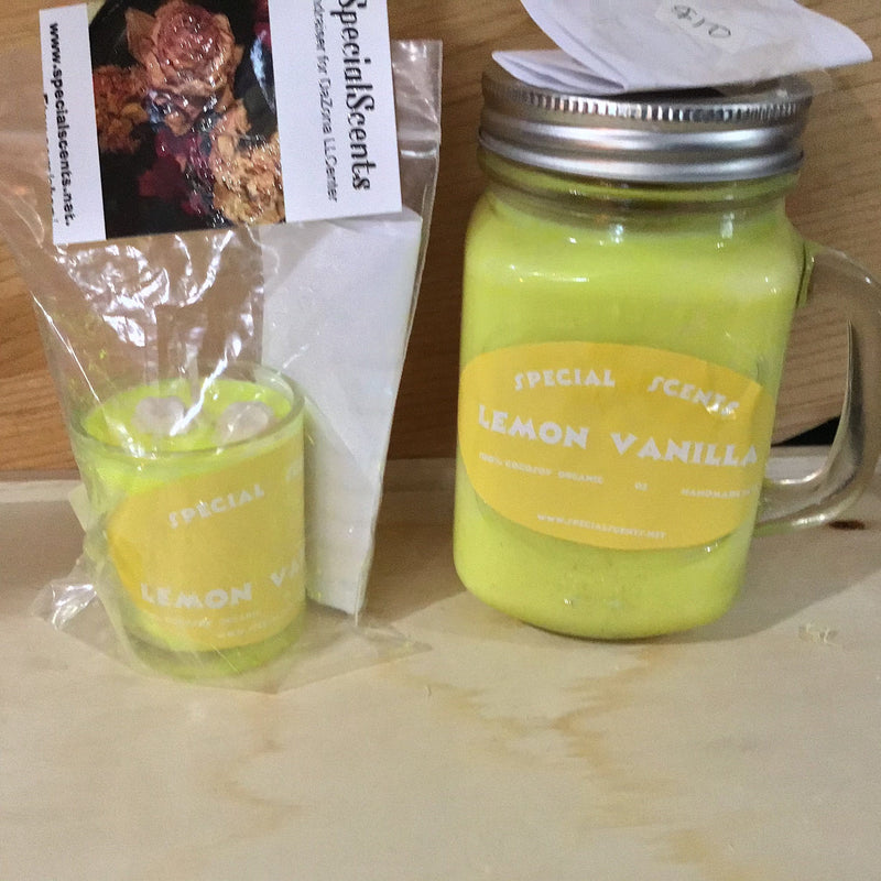 Lemon Vanilla CocoSoy Candle
