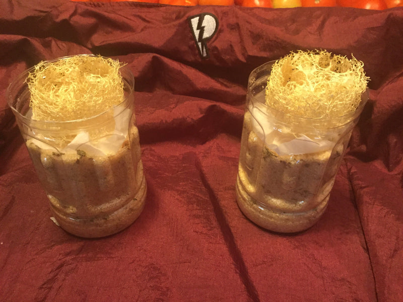 Old-Fashioned Mustard Bath with Loofah