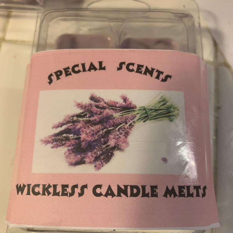 Wickless Candle Melts-Freshly Harvested Lavender with Dried Herbs