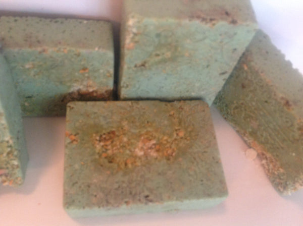 Garden Fresh Cucumber Soap with Dried Cucumber Exfolliant