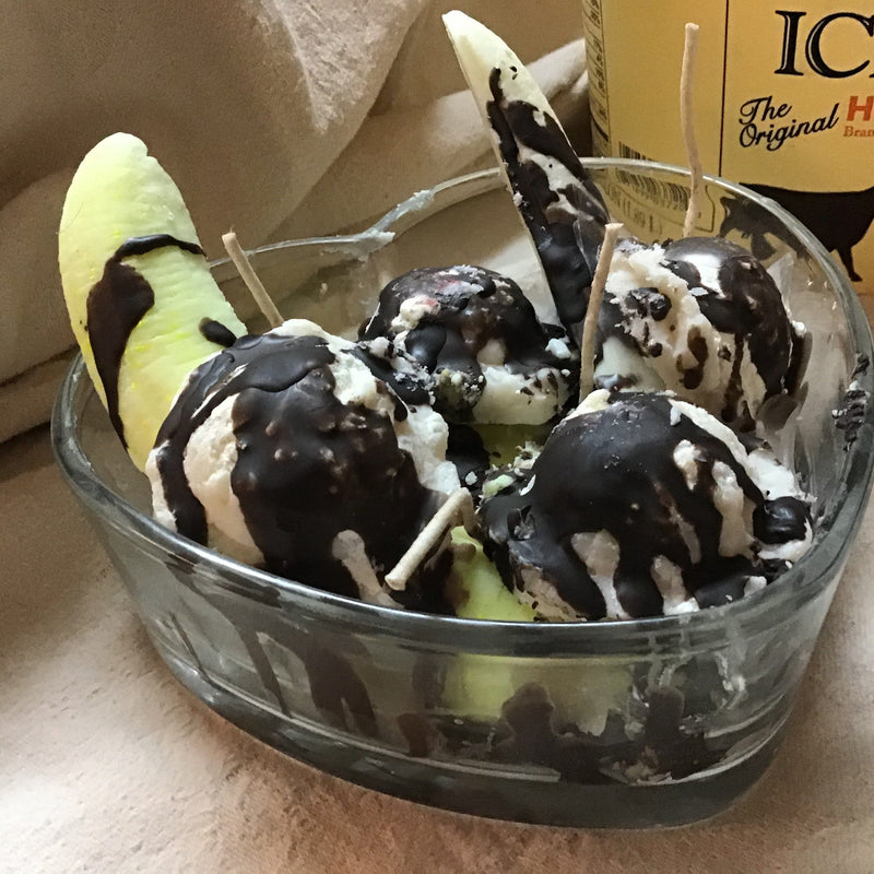 Banana Split Candle