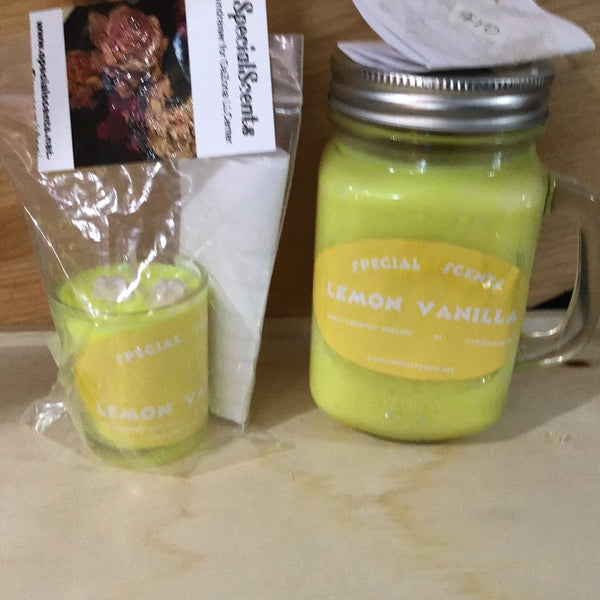 Lemon Vanilla CocoSoy Candle