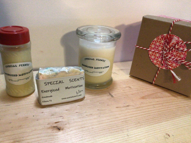 Summer Candles-Sea Foam, Buds and Blossoms, Wisteria Lilac, Energizing Motivation