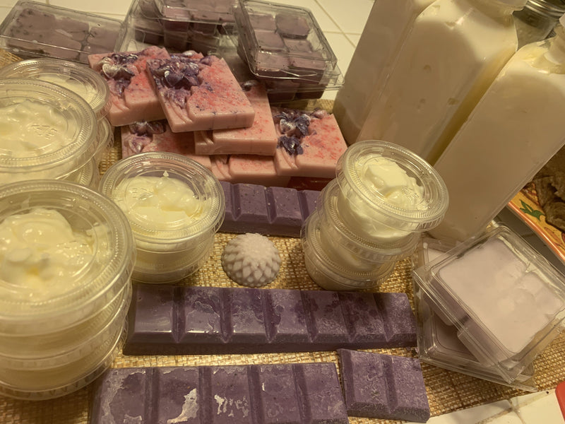 Lavender Butter Lotion with Rose Oil