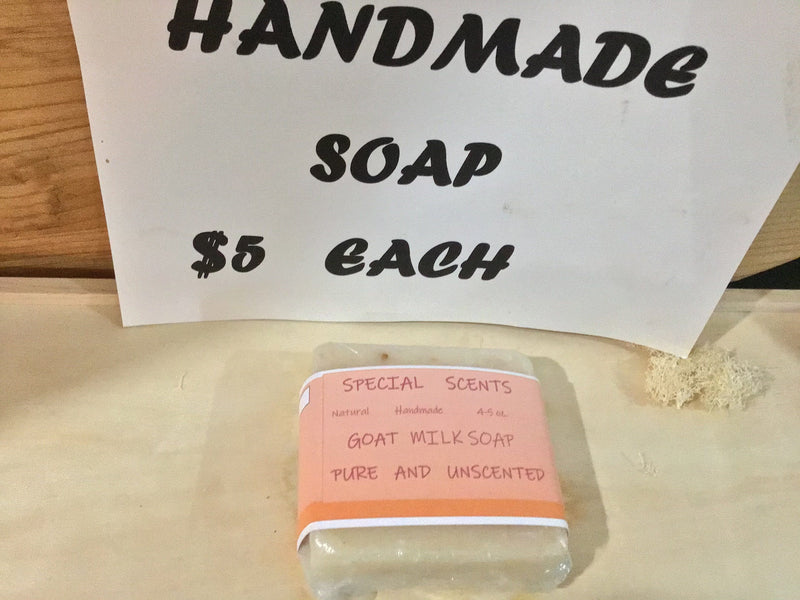 Unscented Candles, Soaps, and Lotions