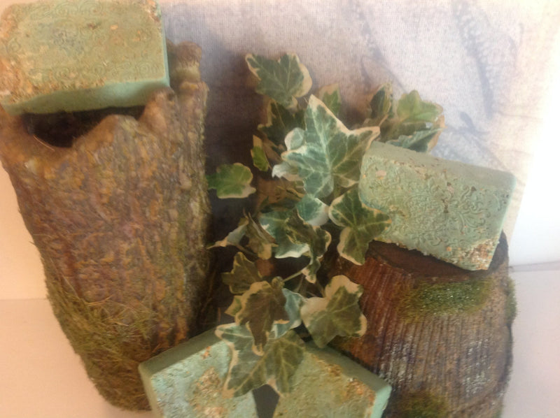 Garden Fresh Cucumber Soap with Dried Cucumber Exfolliant