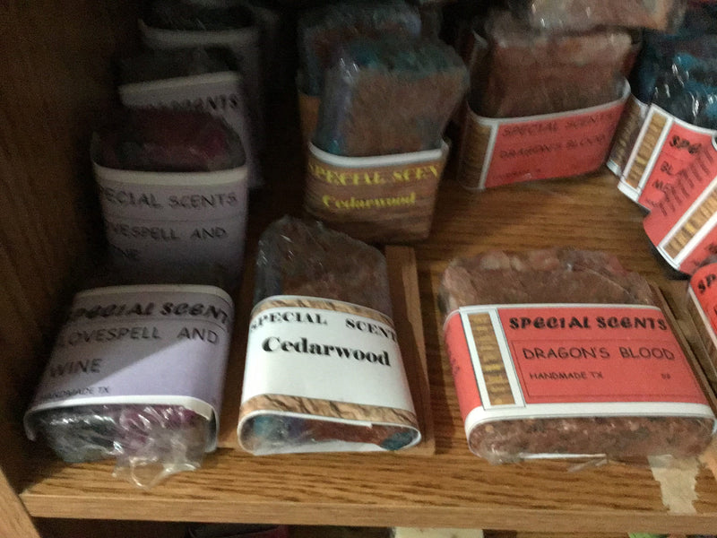 Current Special Scents Bar Soap Inventory at our Shoppe