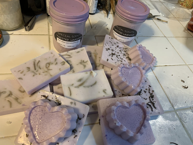 Lavender Soap with Organic Lavender