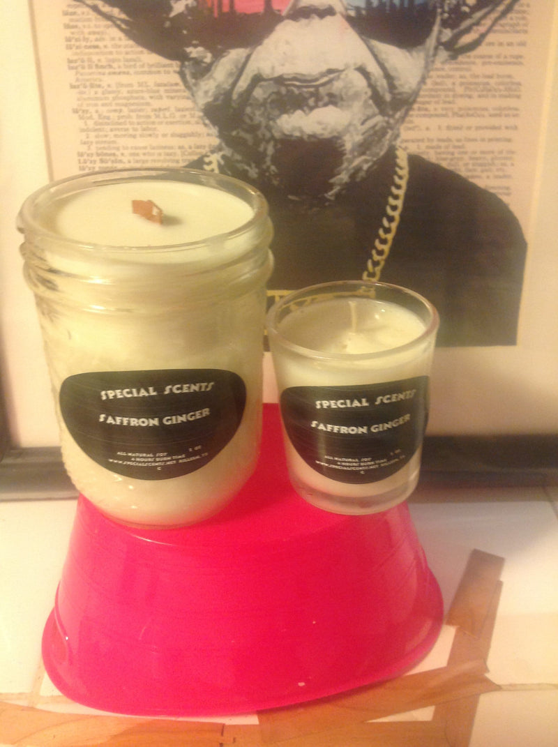 Saffron & Ginger Soy Candle