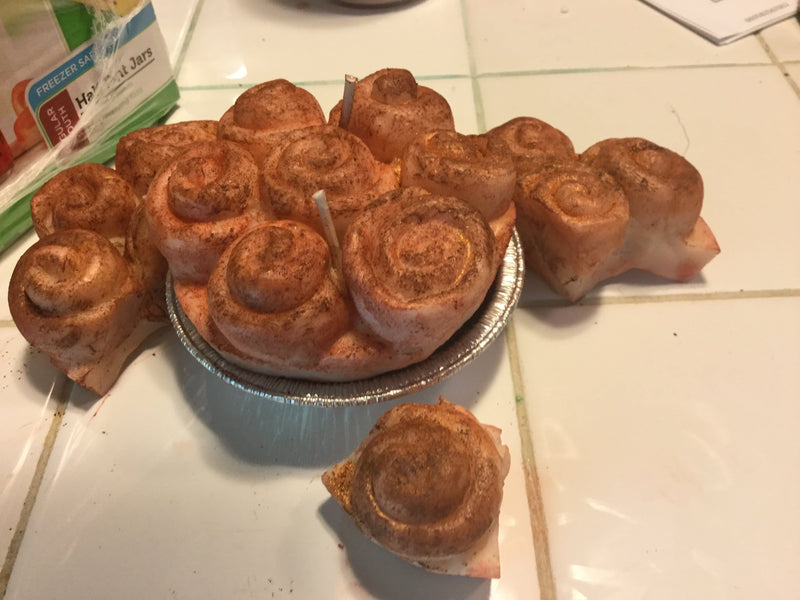 Wickless Candle Melts, Bakery Creation, 1" Cinnamon Rolls